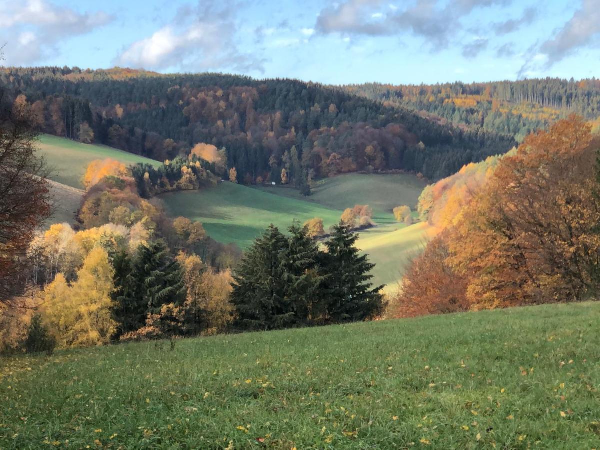 Burg Freienstein Blick 4 Sterne Mit Sauna Gammelsbach Exteriör bild
